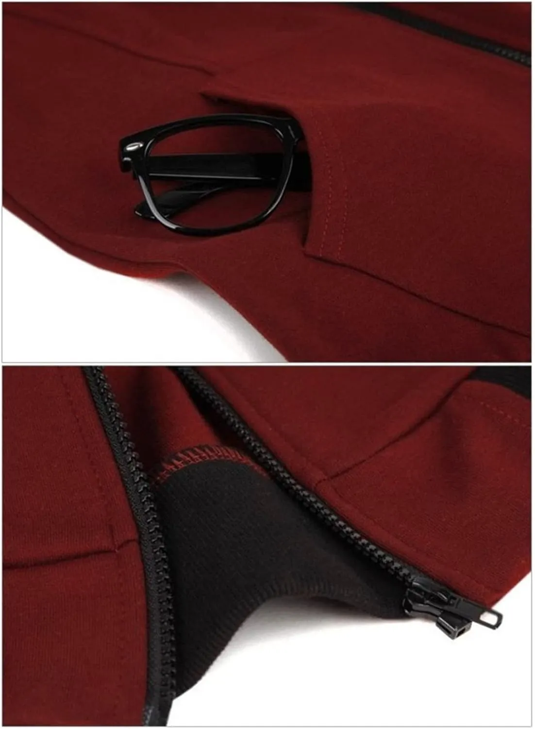Maiyifu-GJ Men's Slim Fit Zip Up Vest Workout Sleeveless Zipper Hooded Sweatshirt Casual Lightweight Gym Tank Top Hoodies