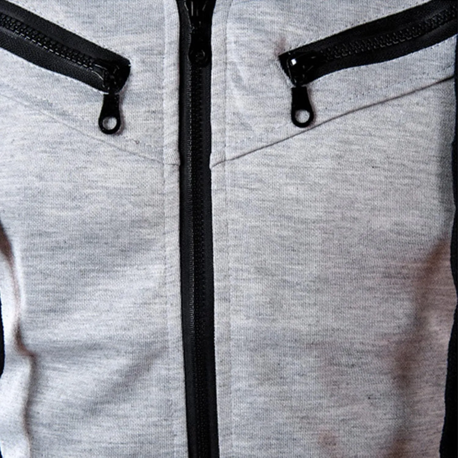 Maiyifu-GJ Men's Slim Fit Zip Up Vest Workout Sleeveless Zipper Hooded Sweatshirt Casual Lightweight Gym Tank Top Hoodies