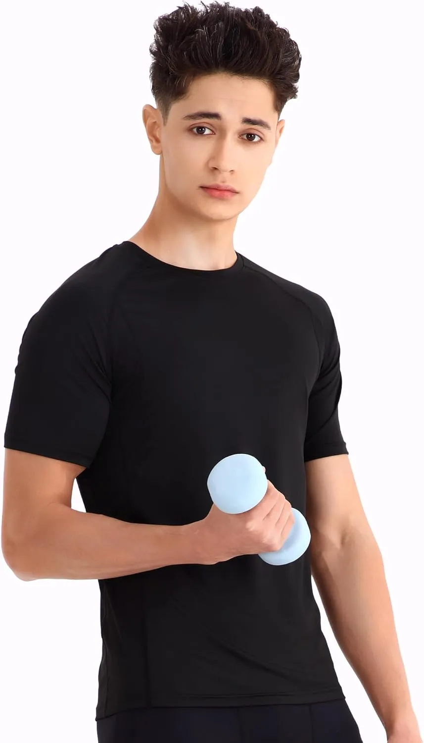 Men's 3-Pack Compression Shirts: Moisture-Wicking, Quick-Dry Baselayer for Gym & Running