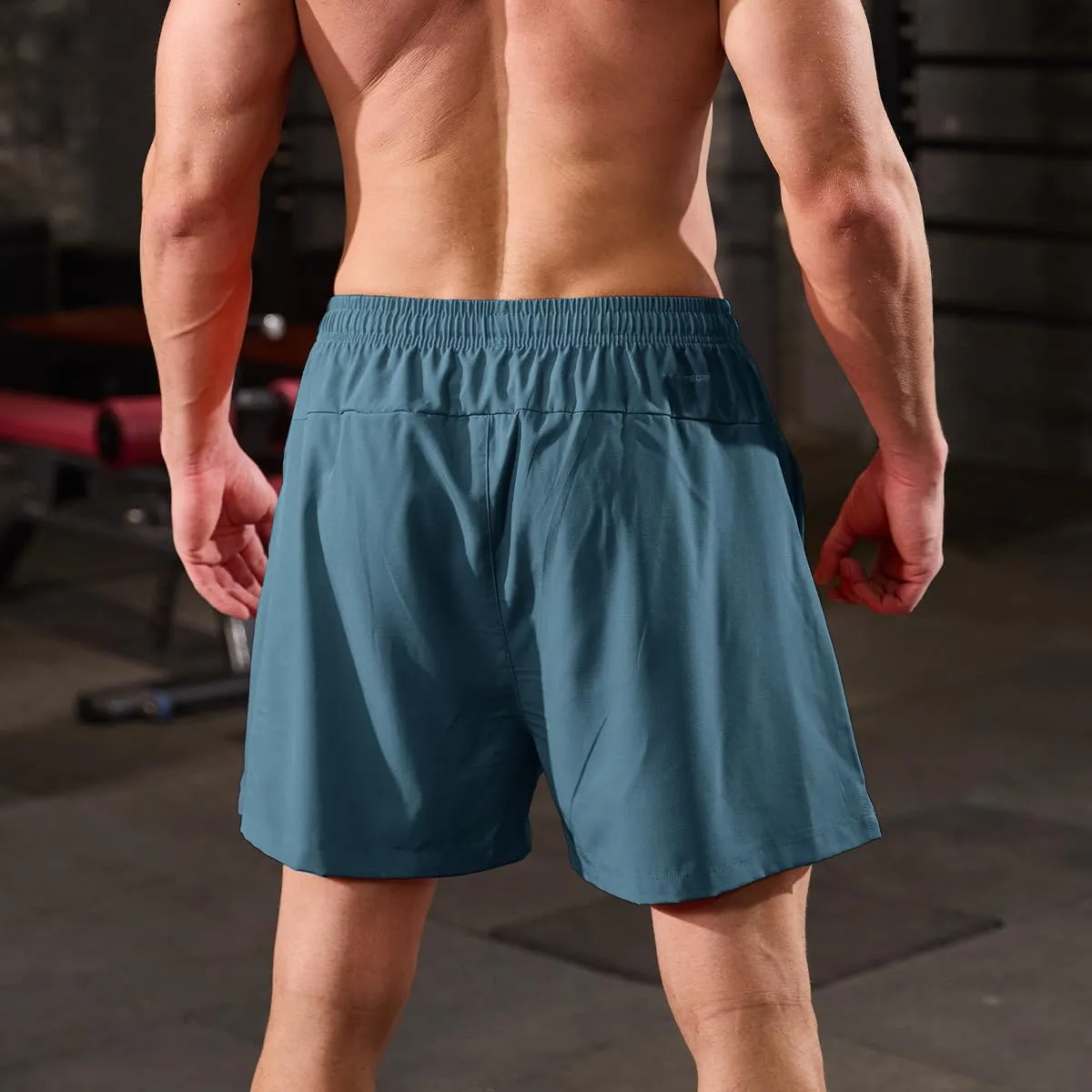 Men's 3 Pack Quick Dry Gym Workout Shorts Athletic Shorts Lightweight Running Shorts with Pockets Outdoor Shorts