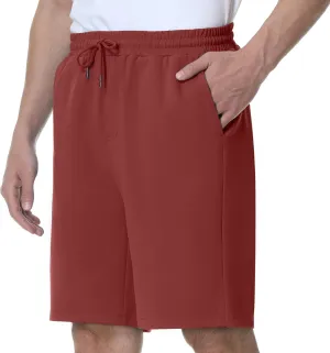 Mens Athletic Shorts Stretchy Workout Shorts Quick Dry Shorts for Gym Running Basketball Casual 7 inch