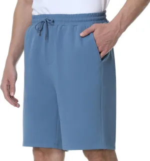Mens Athletic Shorts Stretchy Workout Shorts Quick Dry Shorts for Gym Running Basketball Casual 7 inch