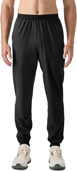 Men's Athletic Sweatpants Quick Dry Workout Gym Joggers Pants Breathable Running Pants for Men with Pockets