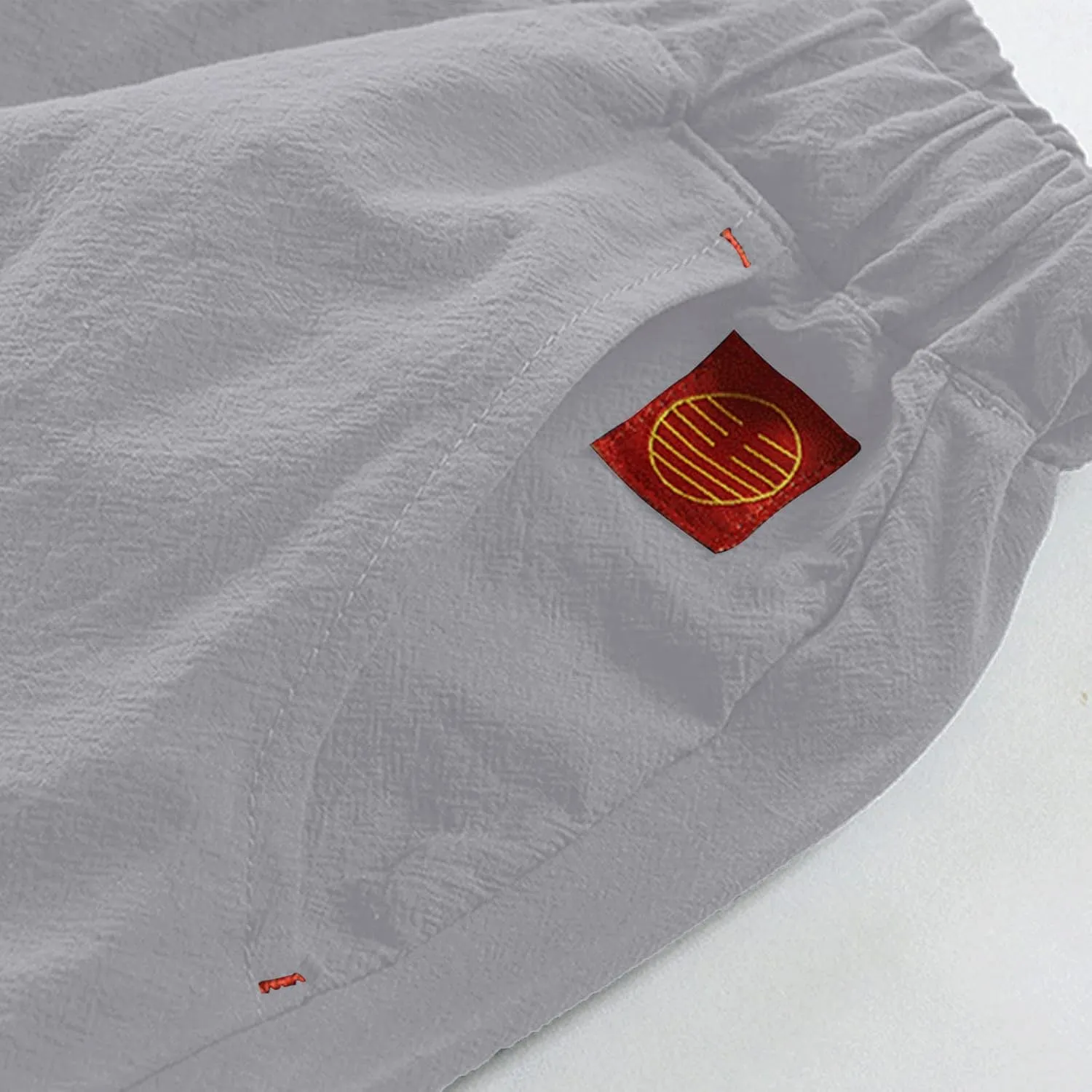 Mens Elastic Waist Drawstring Workout Gym Joggers 3/4 Shorts Summer Casual Sweat Short Pants with Pockets