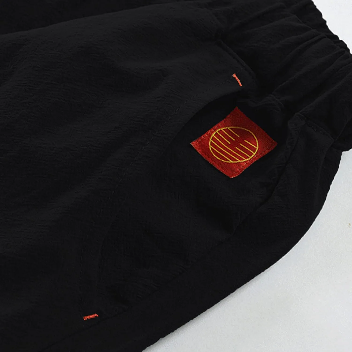 Mens Elastic Waist Drawstring Workout Gym Joggers 3/4 Shorts Summer Casual Sweat Short Pants with Pockets
