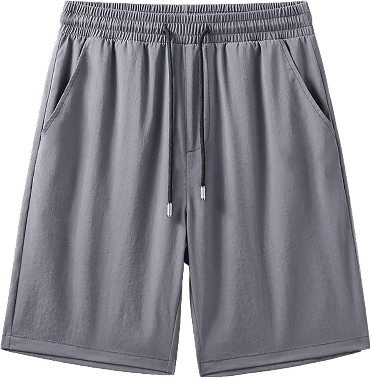 Men's Quick Dry Ice Silk Shorts Lightwight Wide Leg Sport Shorts