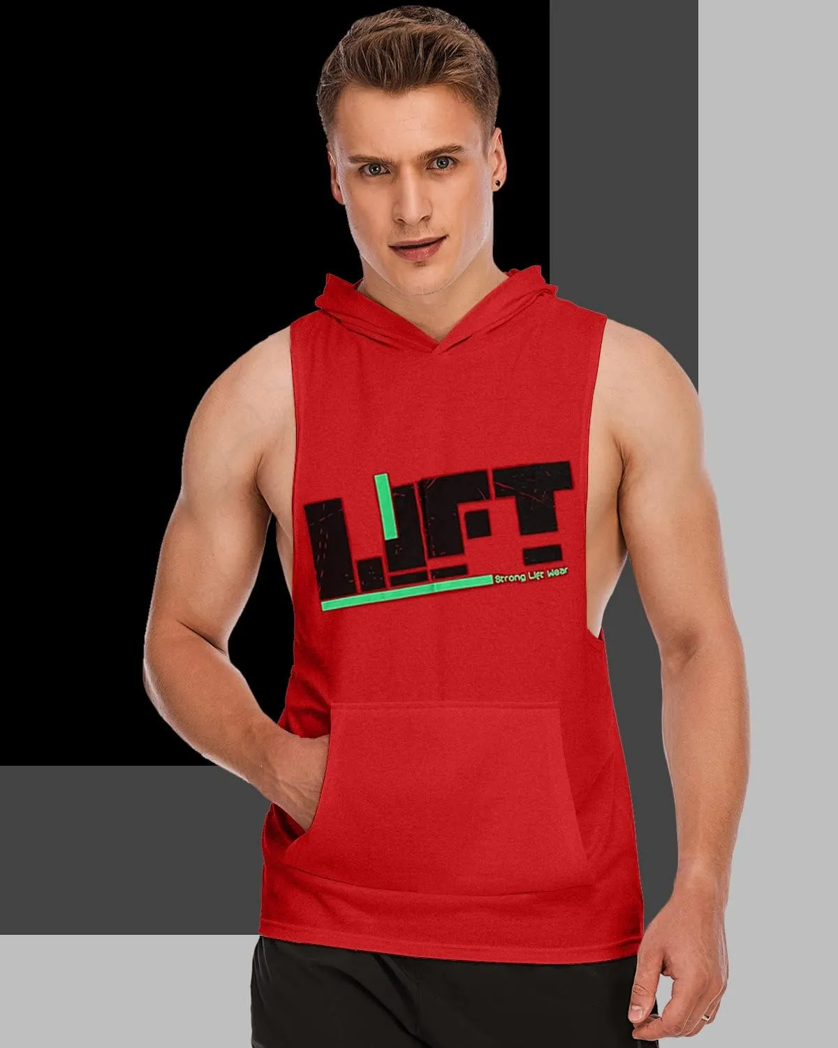 Mens Skull Print Stringer Bodybuilding Gym Tank Tops Sleeveless Workout Shirt Fitness Vest