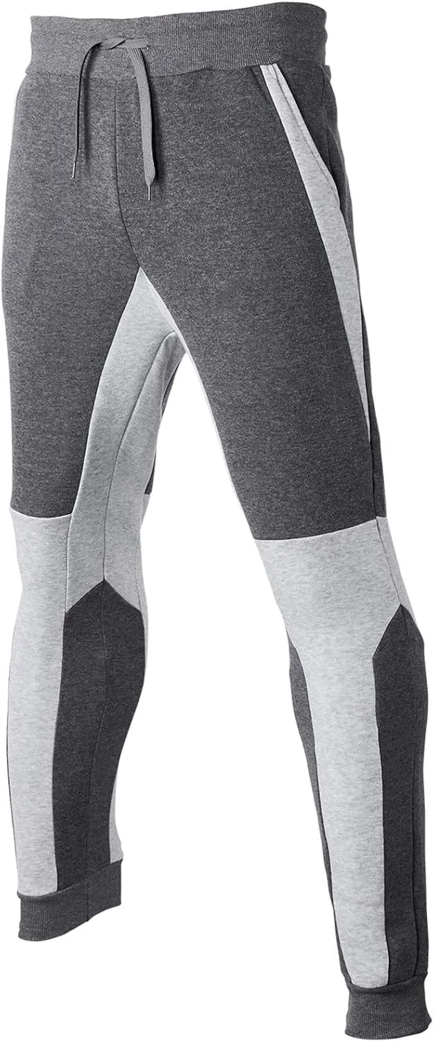 Mens Sweatpants with Pockets Big and Tall Casual Loose-fit Pants Athletic Drawstring Pant Men's Heavyweight Sweatpants