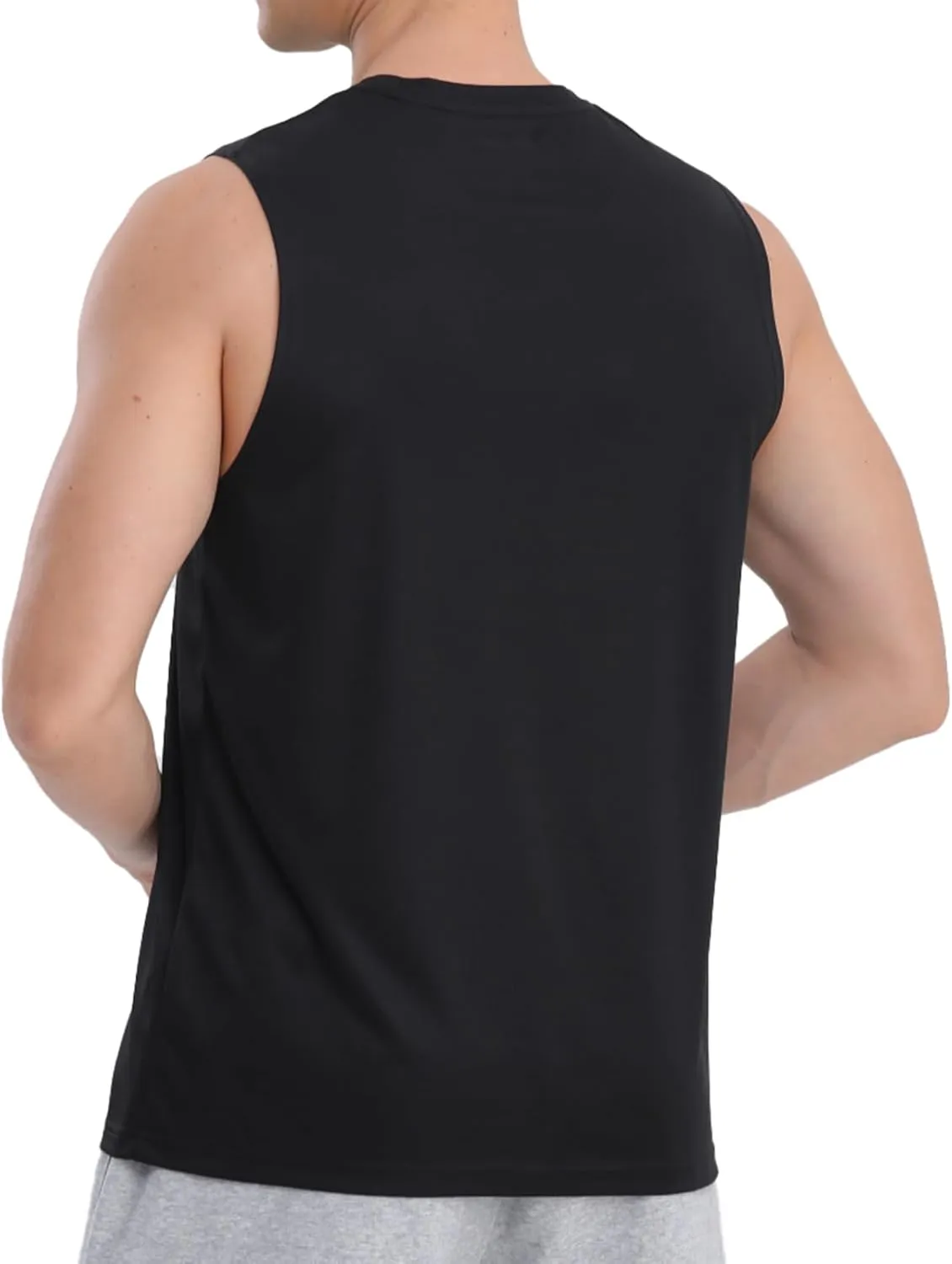 Mens Tank Tops 5 Pack,Gym Sleeveless Shirts Fitness Muscle T-Shirts Workout Gym Tank Top