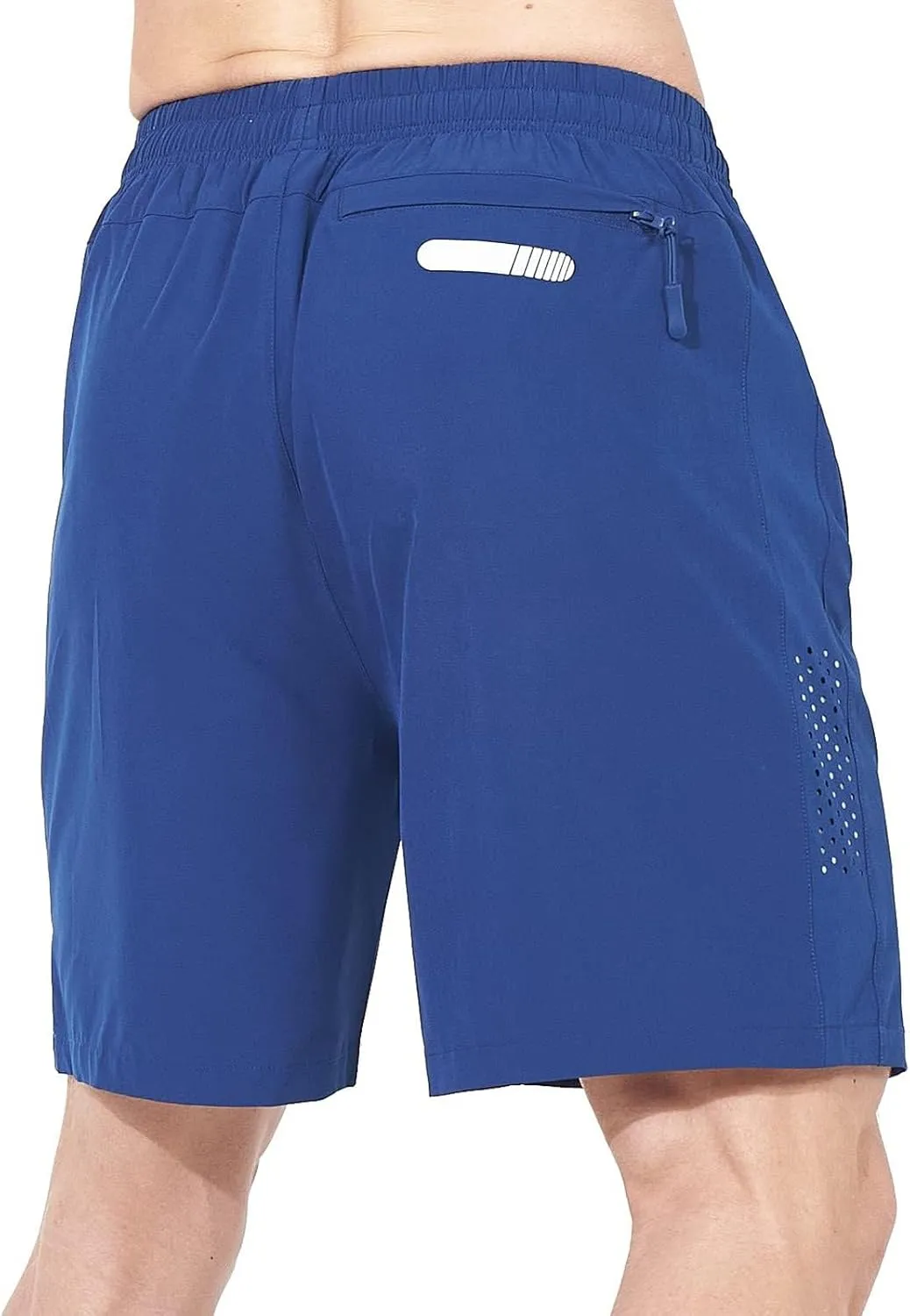 Men's Workout Running Quick Dry Gym Shorts Beach Shorts Sportswear Fitness Outdoor Loose Training Pants with Pocket