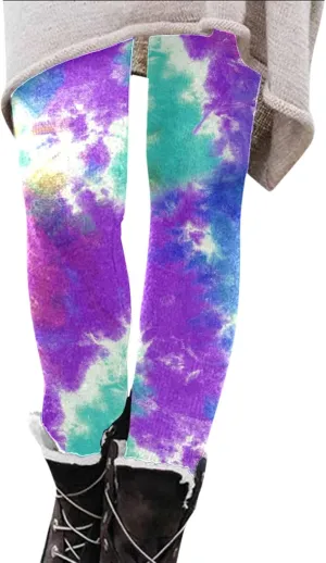 Mid Waist Leggings for Women Animal Pattern Yoga Pants for Women Workout Legging Women