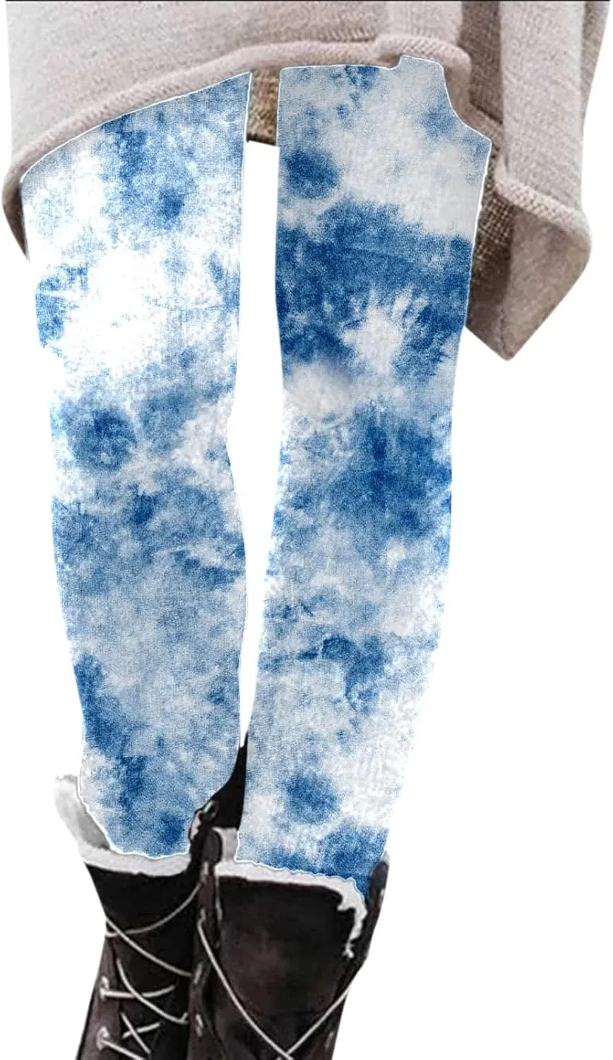 Mid Waist Leggings for Women Animal Pattern Yoga Pants for Women Workout Legging Women
