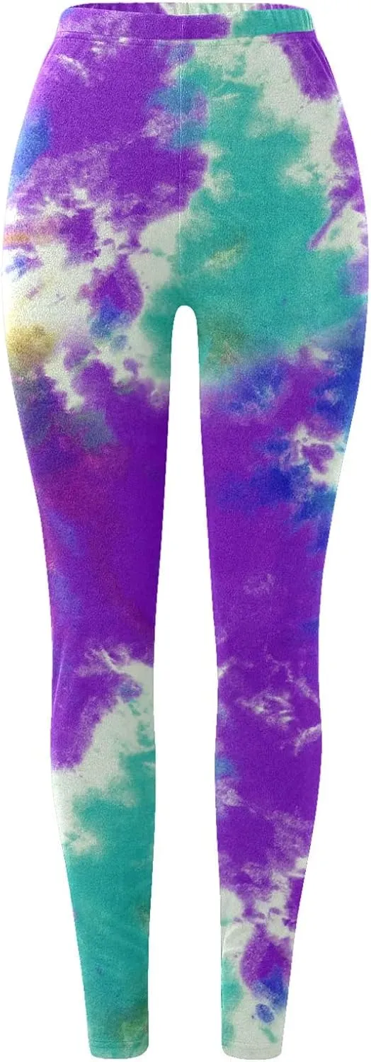 Mid Waist Leggings for Women Animal Pattern Yoga Pants for Women Workout Legging Women