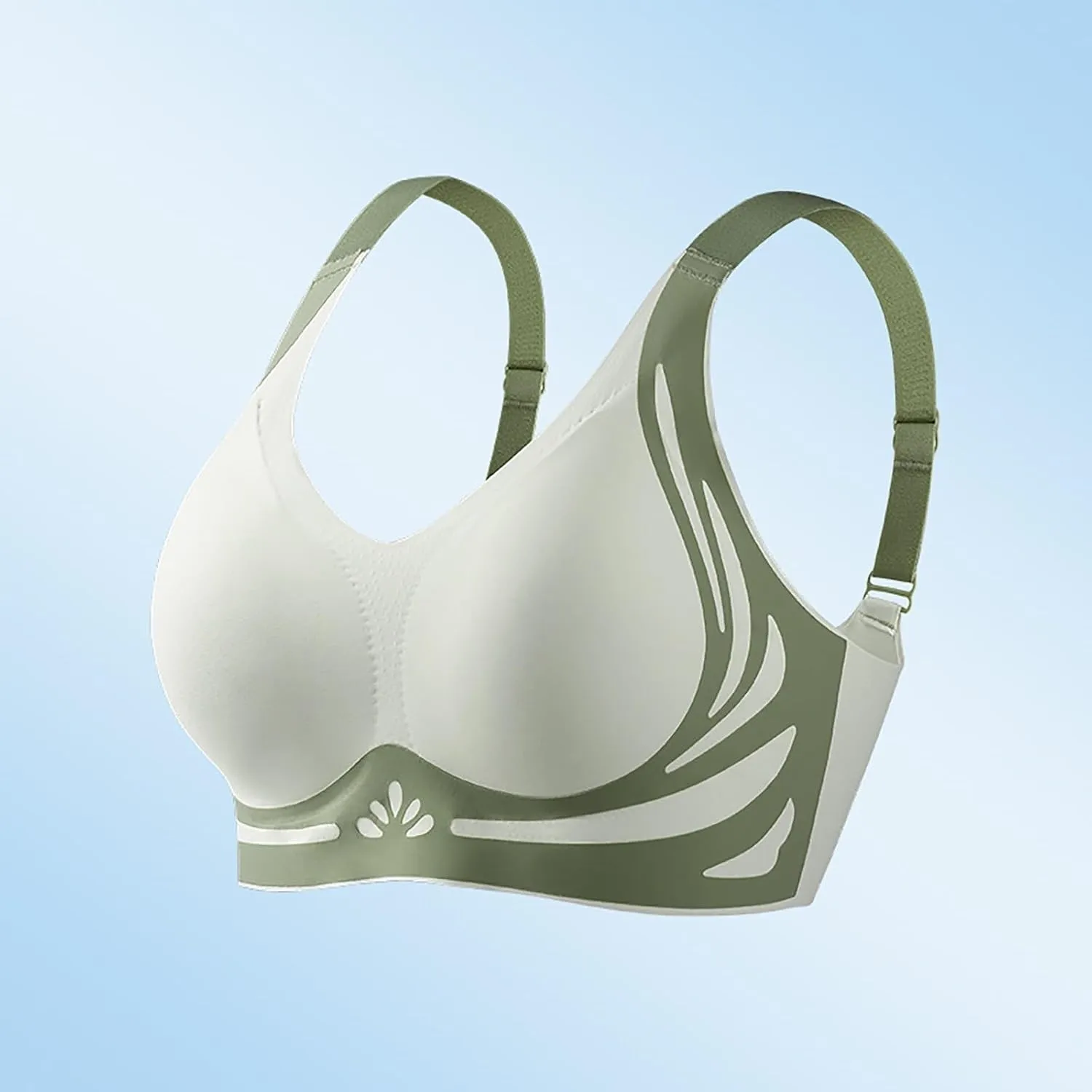 Moisture Girls Sports Bra, Lightweight Yoga Lingerie for Women Plunge Workout Bralette