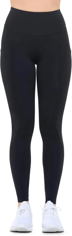 Natural Uniforms Womens High Waist, Bottom Lifting Nylon Yoga Leggings