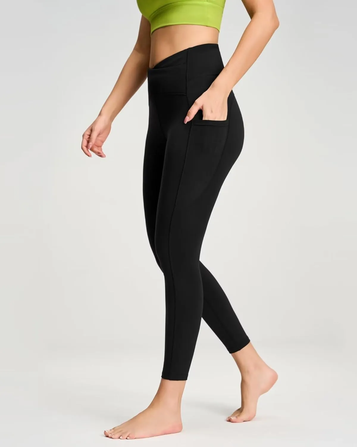 QUEENIEKE Yoga Leggings for Women High Waist Workout Pants Running Leggings 60126