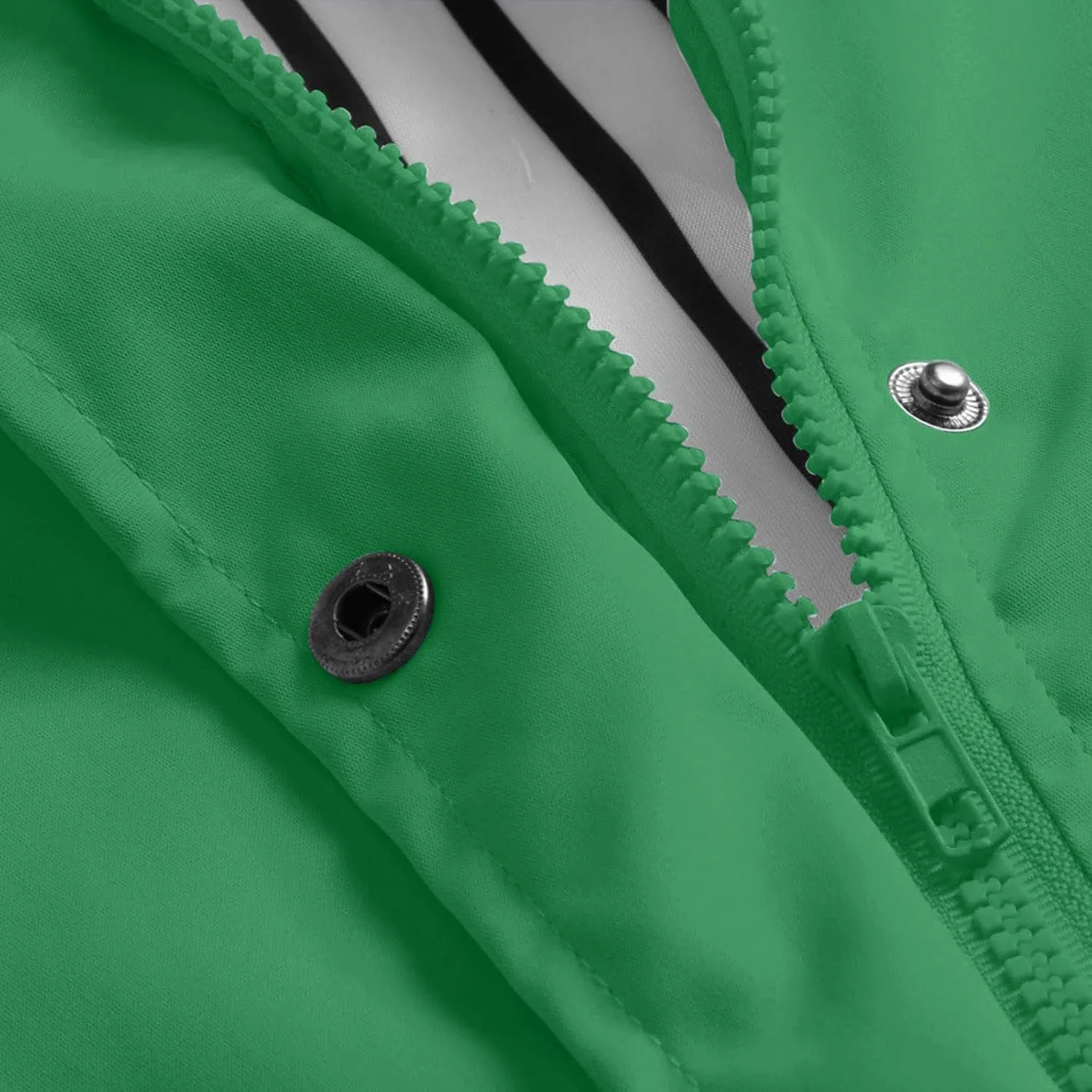 Rain Jacket Women Windbreaker Outdoor Waterproof Rain Coat Lightweight Oversize Summer Fall Raincoat for Hiking Trave