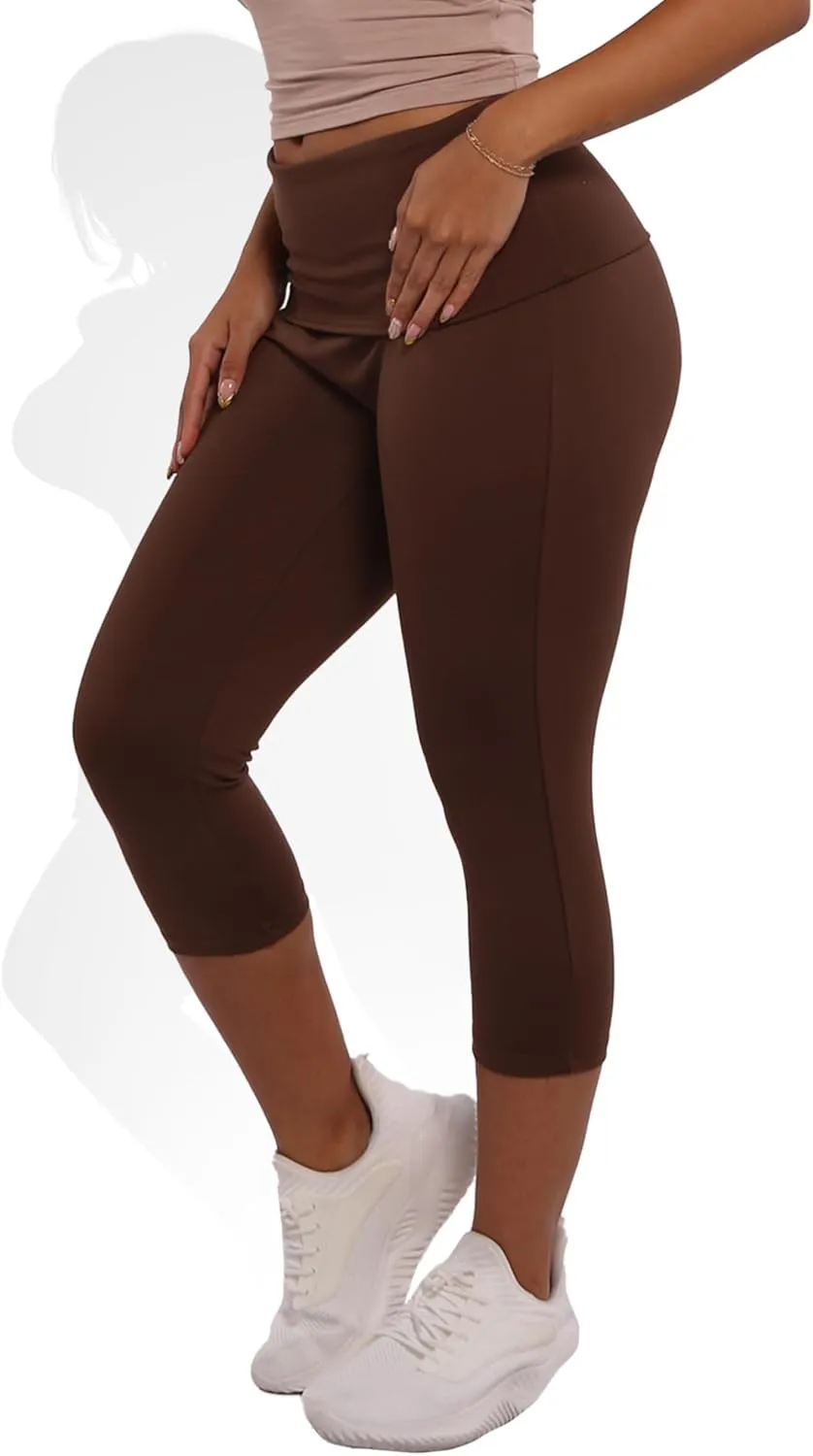 ShoSho Womens Yoga Leggings Tummy Control Sports Pants Stretchy Activewear Bottoms