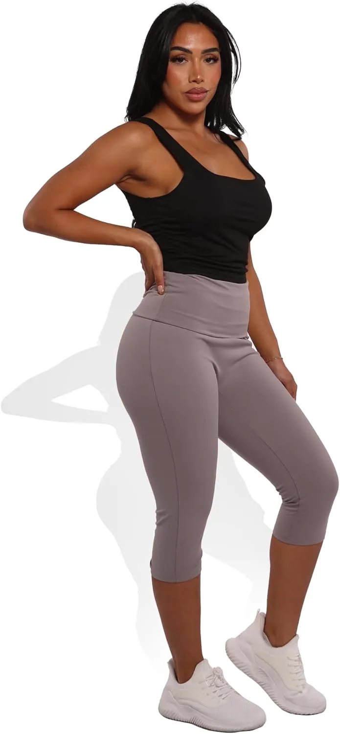 ShoSho Womens Yoga Leggings Tummy Control Sports Pants Stretchy Activewear Bottoms