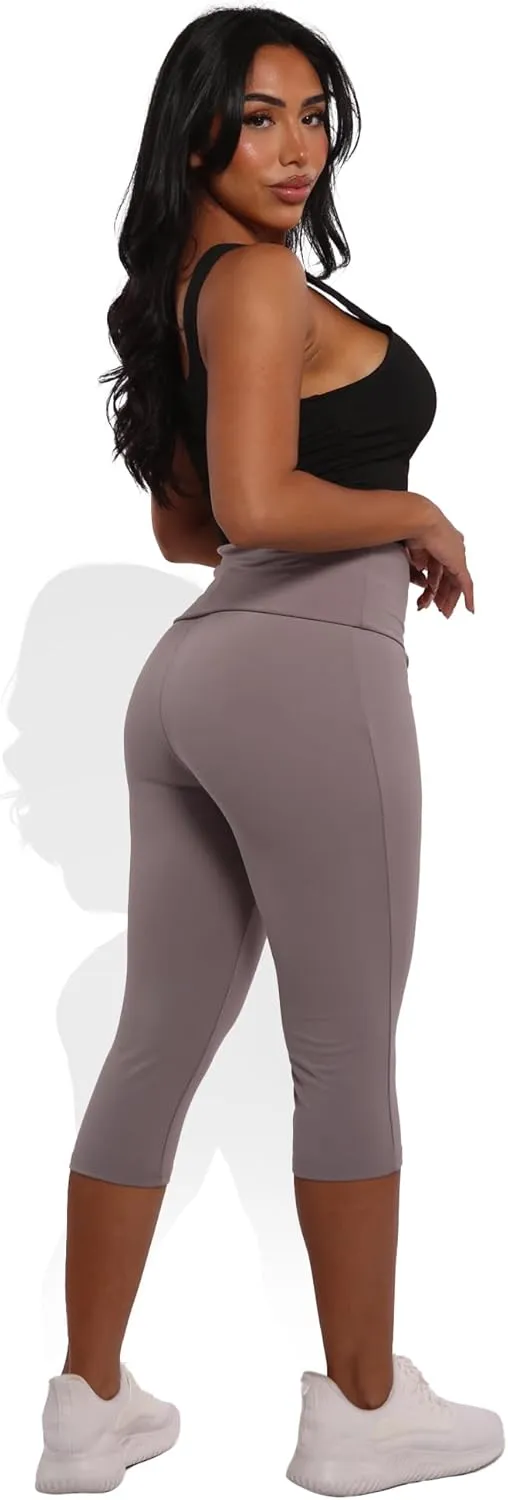 ShoSho Womens Yoga Leggings Tummy Control Sports Pants Stretchy Activewear Bottoms