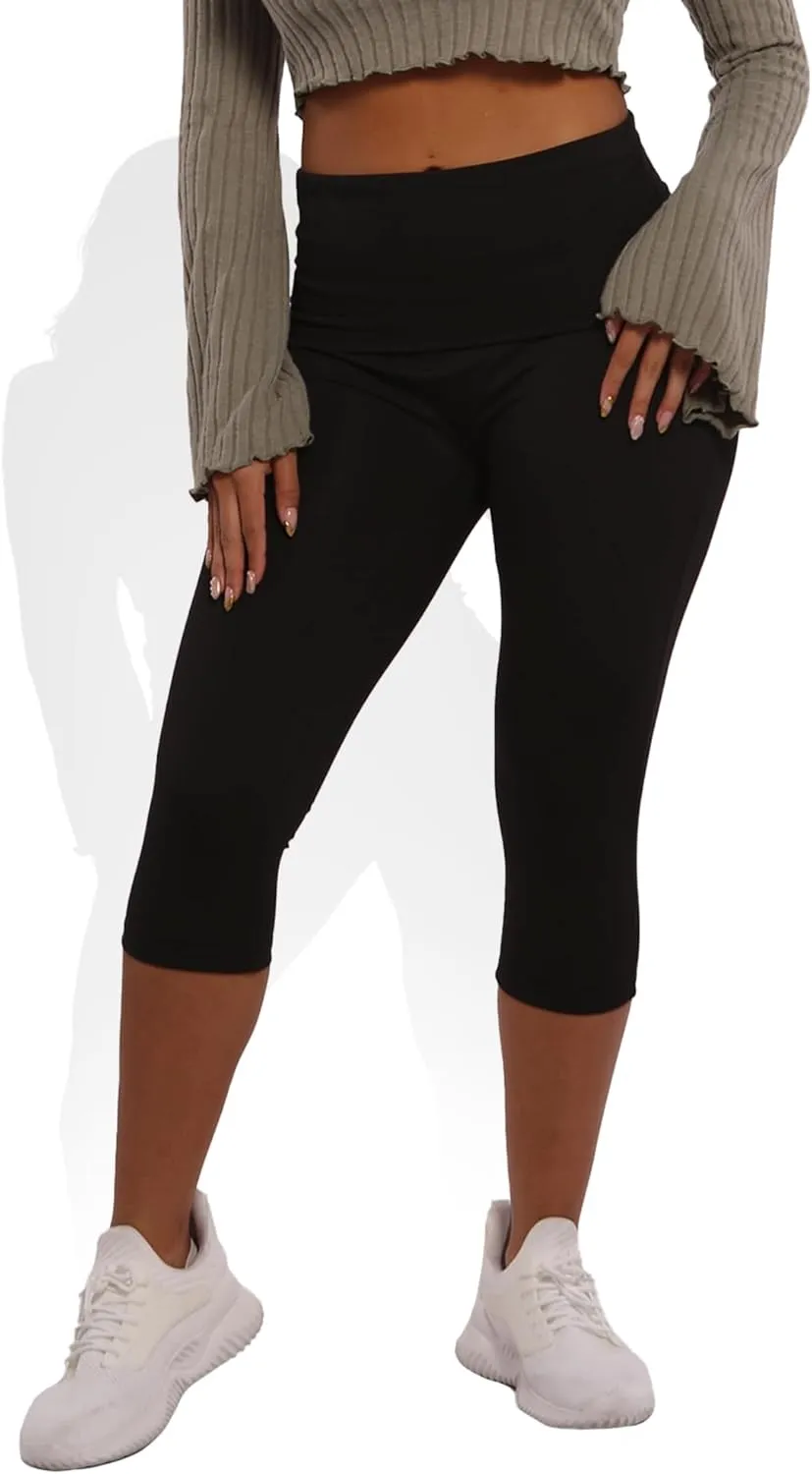 ShoSho Womens Yoga Leggings Tummy Control Sports Pants Stretchy Activewear Bottoms