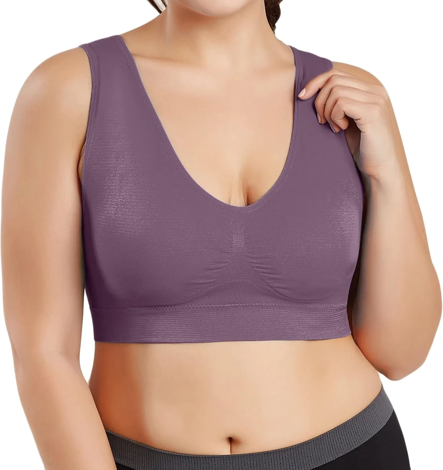 Sports Bra Women's Beautiful Back Thin Shoulder Straps Running with Yoga Fitness Vest Yoga Bra Hot Yoga Bra Dance