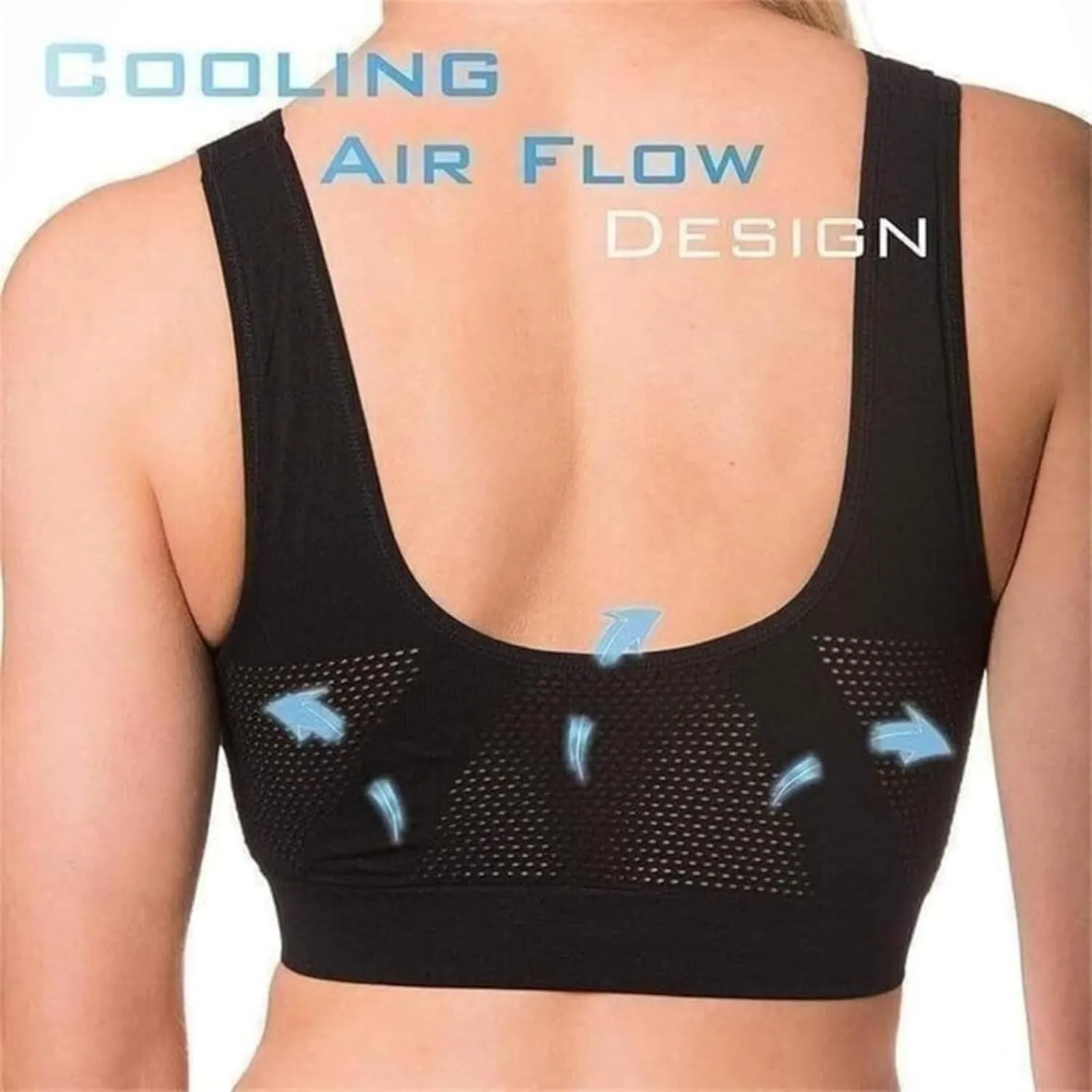 Sports Bras for Women High Support Full Coverage Active Bras Plus Size Tank Top Underwear Wireless Seamless Soft Bras
