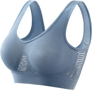 Sports Bras for Women High Support Full Coverage Active Bras Plus Size Tank Top Underwear Wireless Seamless Soft Bras