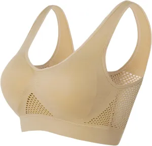 Sports Bras for Women High Support Full Coverage Active Bras Plus Size Tank Top Underwear Wireless Seamless Soft Bras