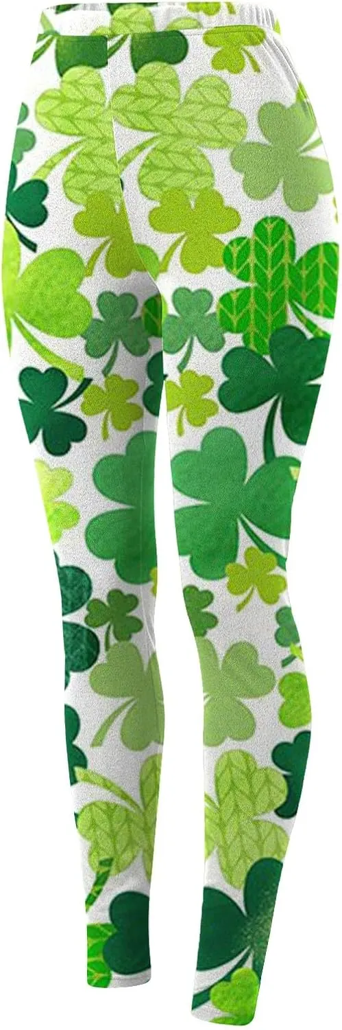 St. Ppatrick's Day Leggings Leggings with Soft and Slim Butt Lifts Leggings for Women De Mujer Sweat Pants for