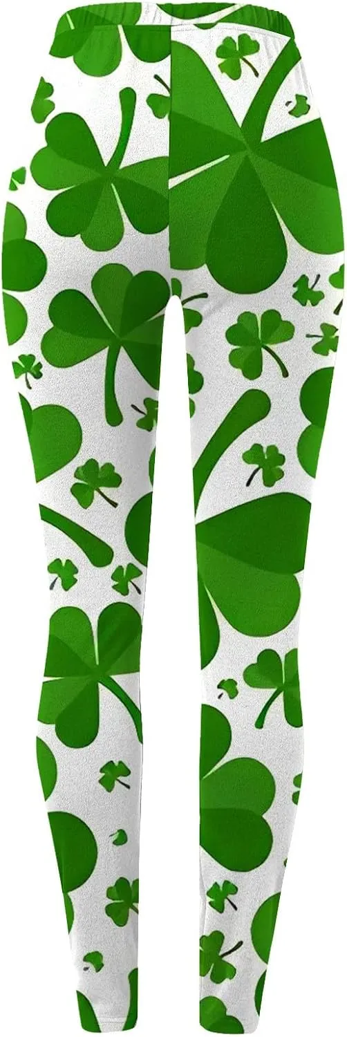 St. Ppatrick's Day Leggings Leggings with Soft and Slim Butt Lifts Leggings for Women De Mujer Sweat Pants for