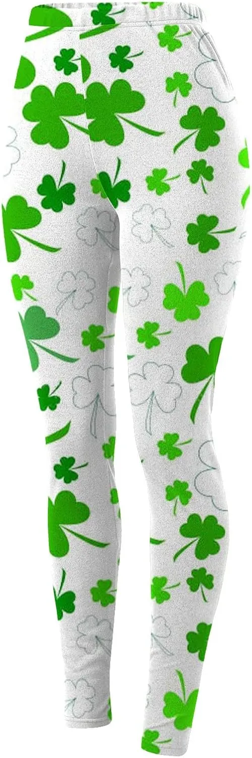 St. Ppatrick's Day Leggings Leggings with Soft and Slim Butt Lifts Leggings for Women De Mujer Sweat Pants for