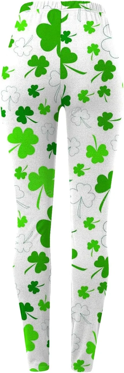 St. Ppatrick's Day Leggings Leggings with Soft and Slim Butt Lifts Leggings for Women De Mujer Sweat Pants for