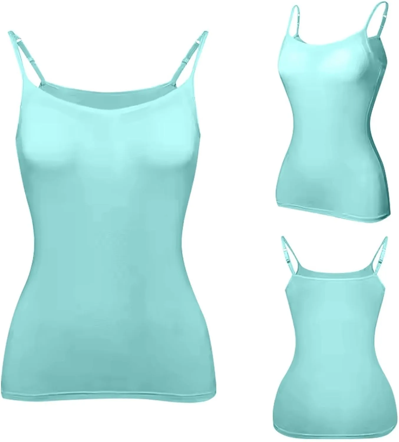 Tank Tops with Built in Bras for Women Basic Sleeveless Vest Workout Yoga Sports Bra Summer Shirts 2025