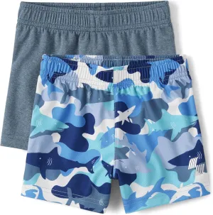 The Children's Place Baby Toddler Boys' Athletic Basketball Shorts