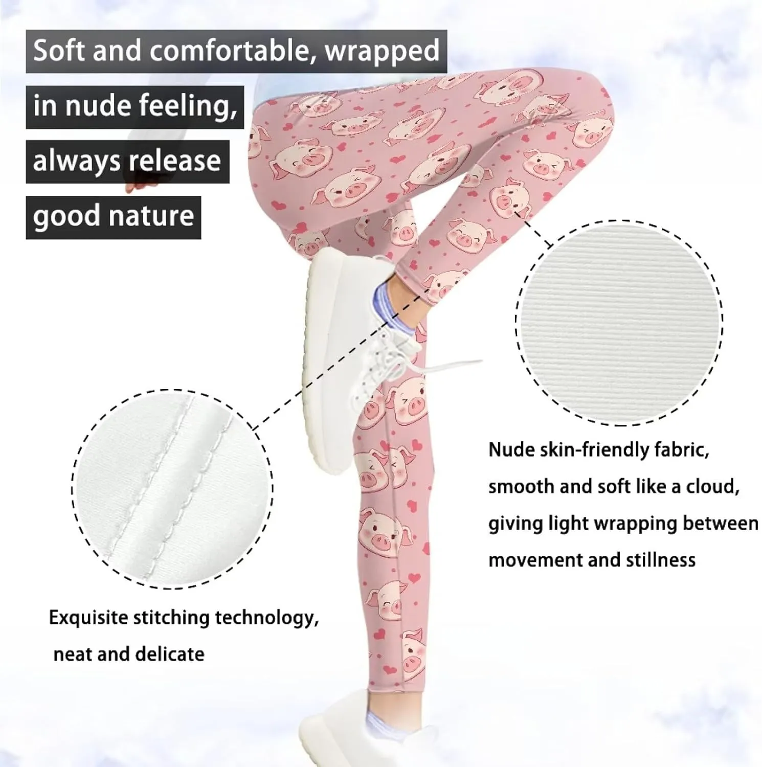 Toddler Girls Active Leggings Trousers Tummy Control Dance Yoga Leggings Tights