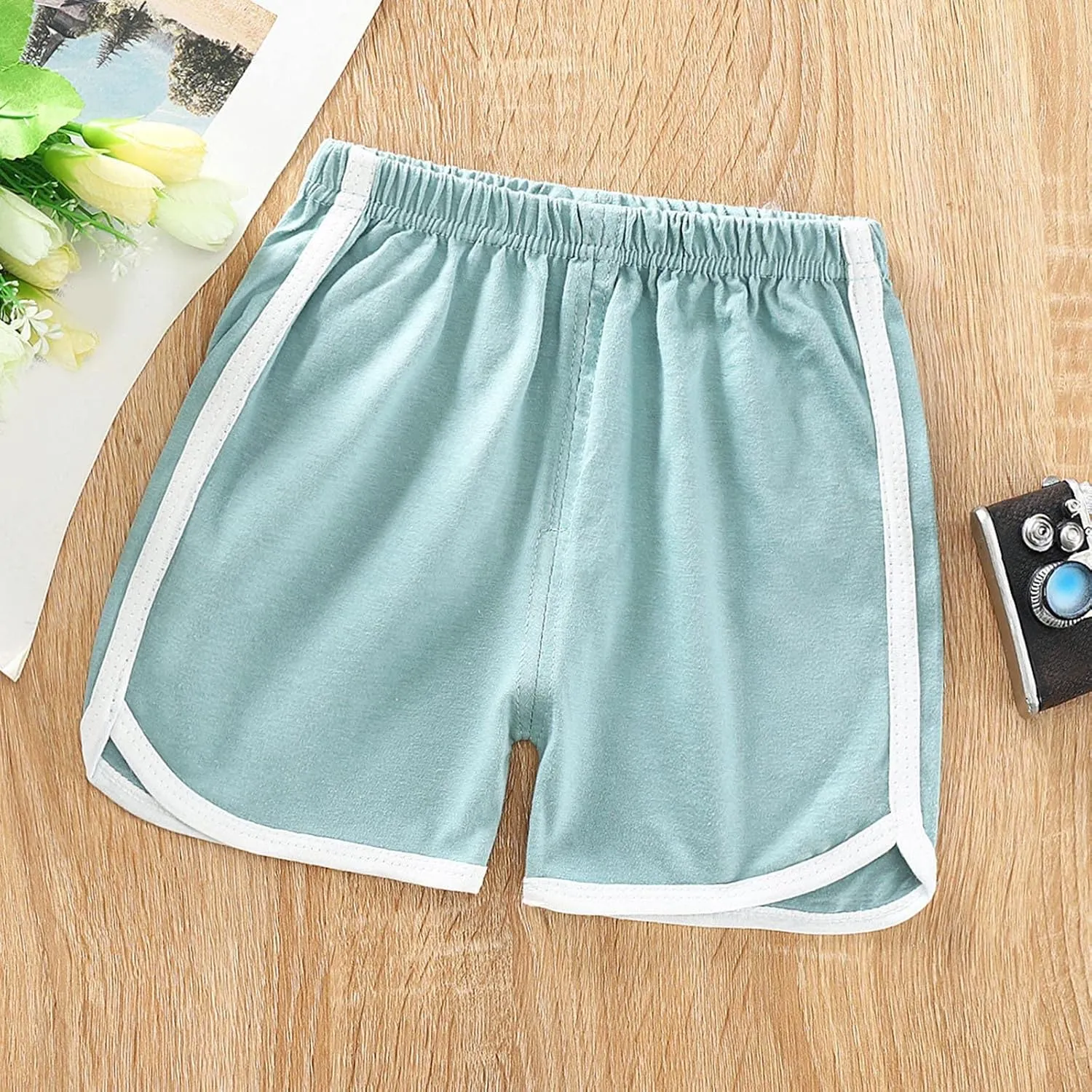 Toddler Kids Boys' Beach Shorts Quick Dry Athletic Shorts with Drawstring Boys Basketball Running Shorts