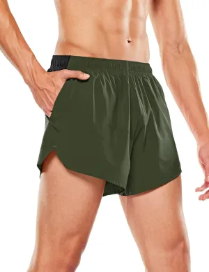 TSLA Men's Active Running Shorts, Training Exercise Workout Shorts, Quick Dry Gym Athletic Performance Shorts with Pockets
