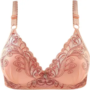 Women Full Figure Plus Size Bralettes Plus Size Breathable Nursing Bras Push Up High Support Everyday Bralette