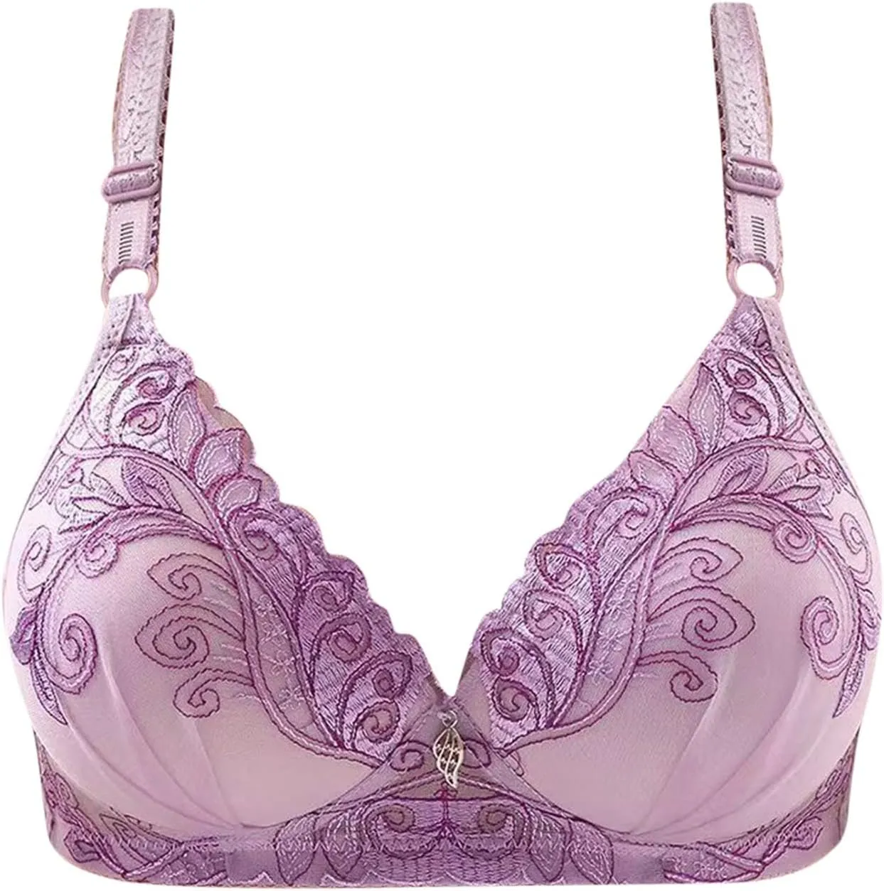 Women Full Figure Plus Size Bralettes Plus Size Breathable Nursing Bras Push Up High Support Everyday Bralette