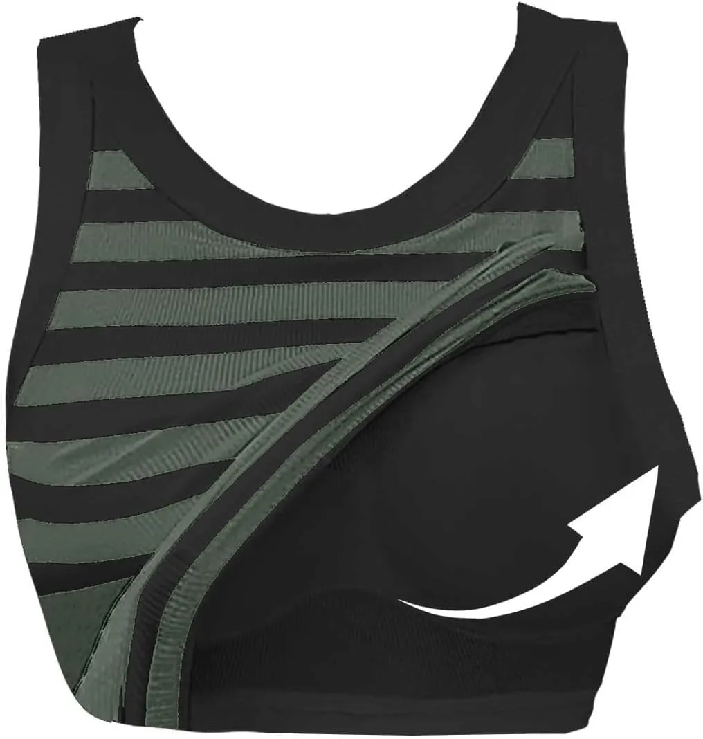 Women Ribbed Tank Top with Built in Bra Sleeveless Stripes Camisole Tops Y2K Spring Summer Cami 2025 Undershirt