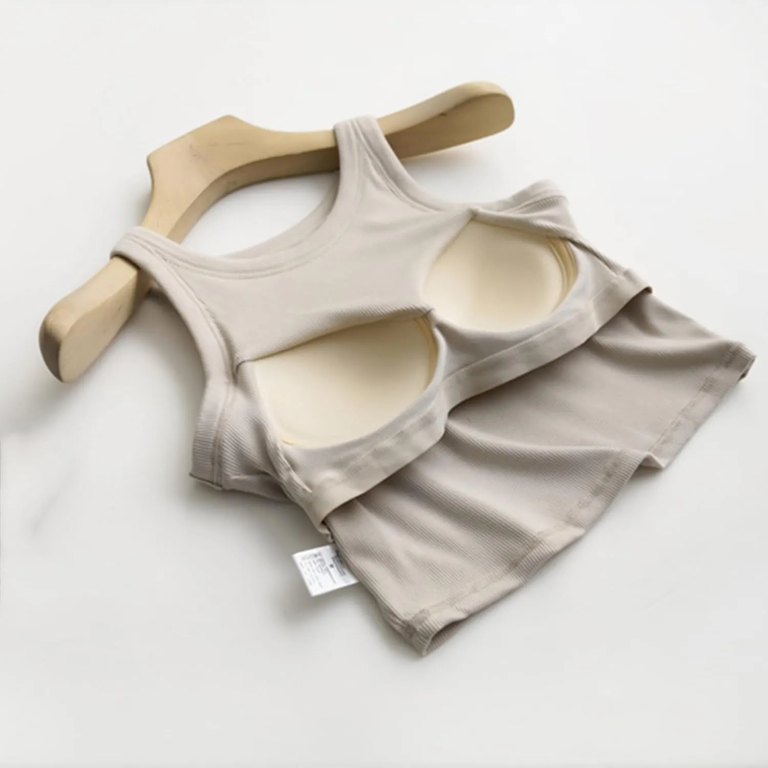 Women Tank Tops Shelf Bra Summer Cotton Basic Padded Yoga Rib Camisoles for Casual Workout Outfits Undershirts Cami