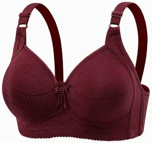 Womens Comfortable Push Up Lift Bras No Underwire Full Coverage Bralette Lightweight Adjustable Straps Everyday Bra