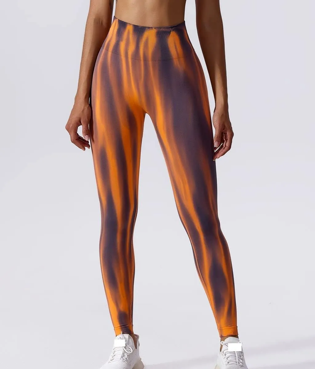 Women’s High Waist Butt Lifting Workout Yoga Leggings Compression Tummy Control Pants