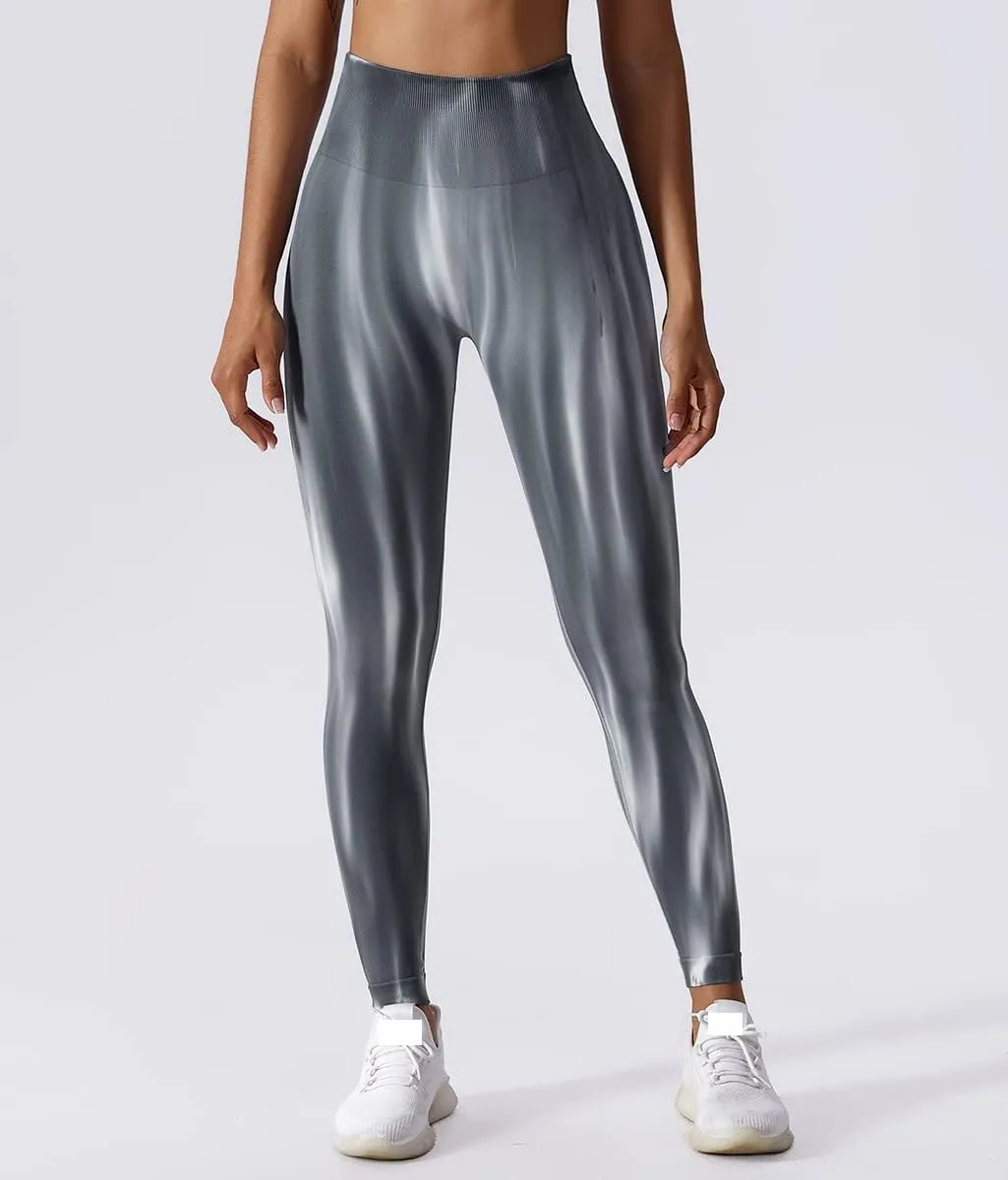 Women’s High Waist Butt Lifting Workout Yoga Leggings Compression Tummy Control Pants