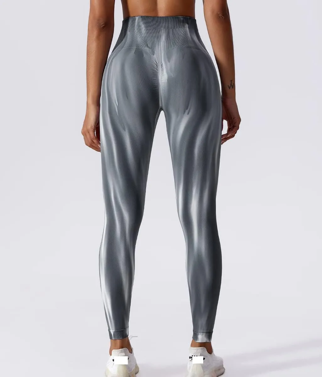Women’s High Waist Butt Lifting Workout Yoga Leggings Compression Tummy Control Pants