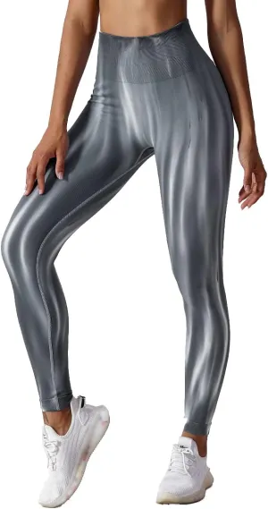 Women’s High Waist Butt Lifting Workout Yoga Leggings Compression Tummy Control Pants