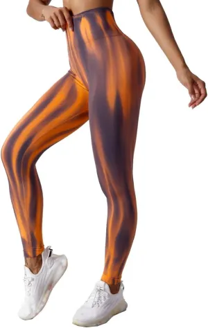 Women’s High Waist Butt Lifting Workout Yoga Leggings Compression Tummy Control Pants