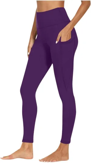 Women's High Waisted Leggings,Skin Friendly Butt Lift Yoga Pro Pant Compression Running Tights for Women Tummy Control