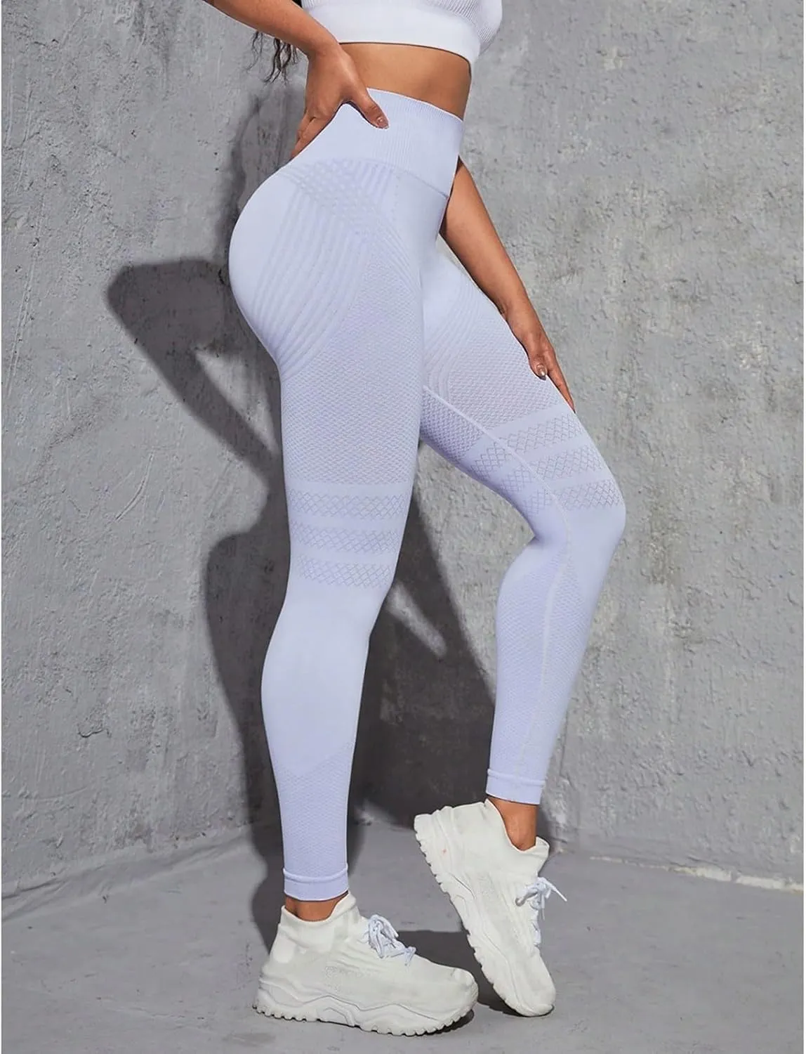 Women's Highwaisted Yoga Pants Tummy Control Long Petite Active Stretch Yoga Leggings